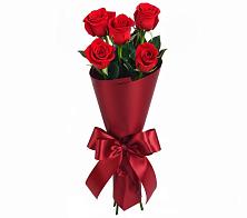 Букет 5 Красных роз Эдлесс Лав в Боровихе
