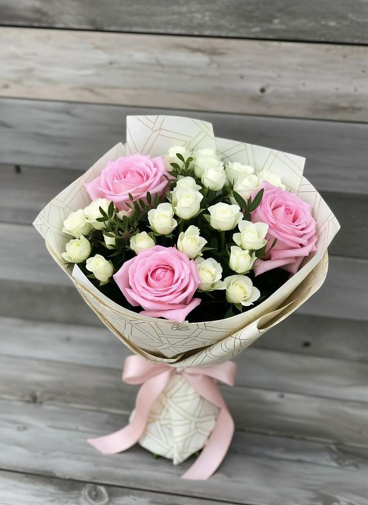 Букет цветов из: Розы в Боровихе