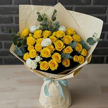 Букет цветов из:  Розы в Боровихе