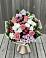 Букет цветов из: Альстромерии, Гвоздики, Розы и Хризантемы в Боровихе
