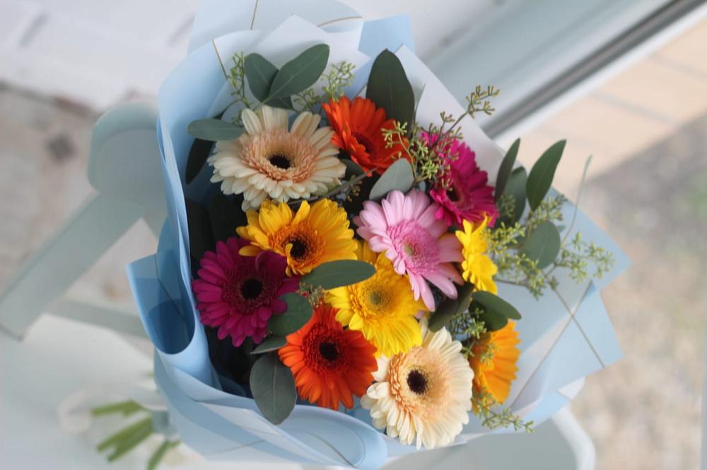 Букет цветов из: Герберы в Боровихе