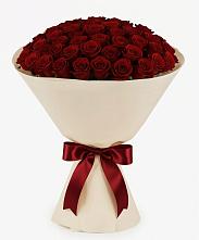 Букет 101 Бордовая роза Блэк Бакарра в Боровихе