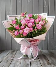 Букет Розовый кустик в Боровихе