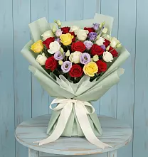 Букет цветов из:  Розы в Боровихе