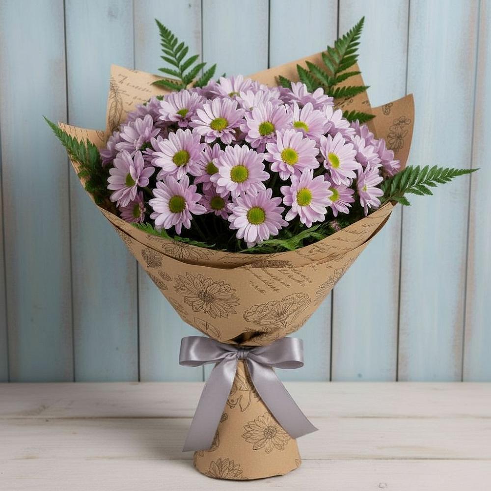 Букет цветов из: Хризантемы в Боровихе