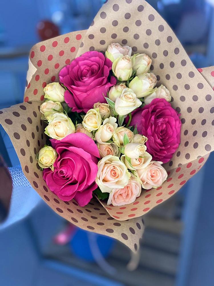 Букет цветов из: Розы в Боровихе