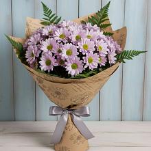 Букет цветов из:  Хризантемы в Боровихе