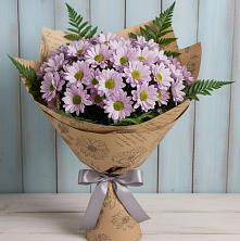 Букет цветов из:  Хризантемы в Боровихе