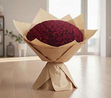 Букет 101 Красная роза в Боровихе