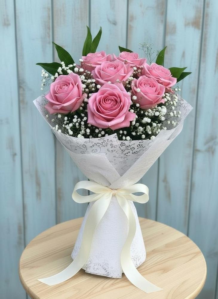 Букет цветов из: Розы в Боровихе