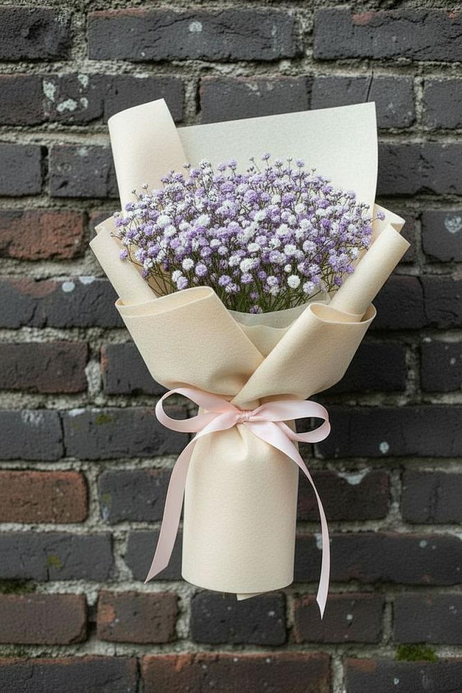 Букет цветов из: Гипсофила в Боровихе