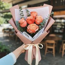 Букет цветов из:  Розы в Боровихе