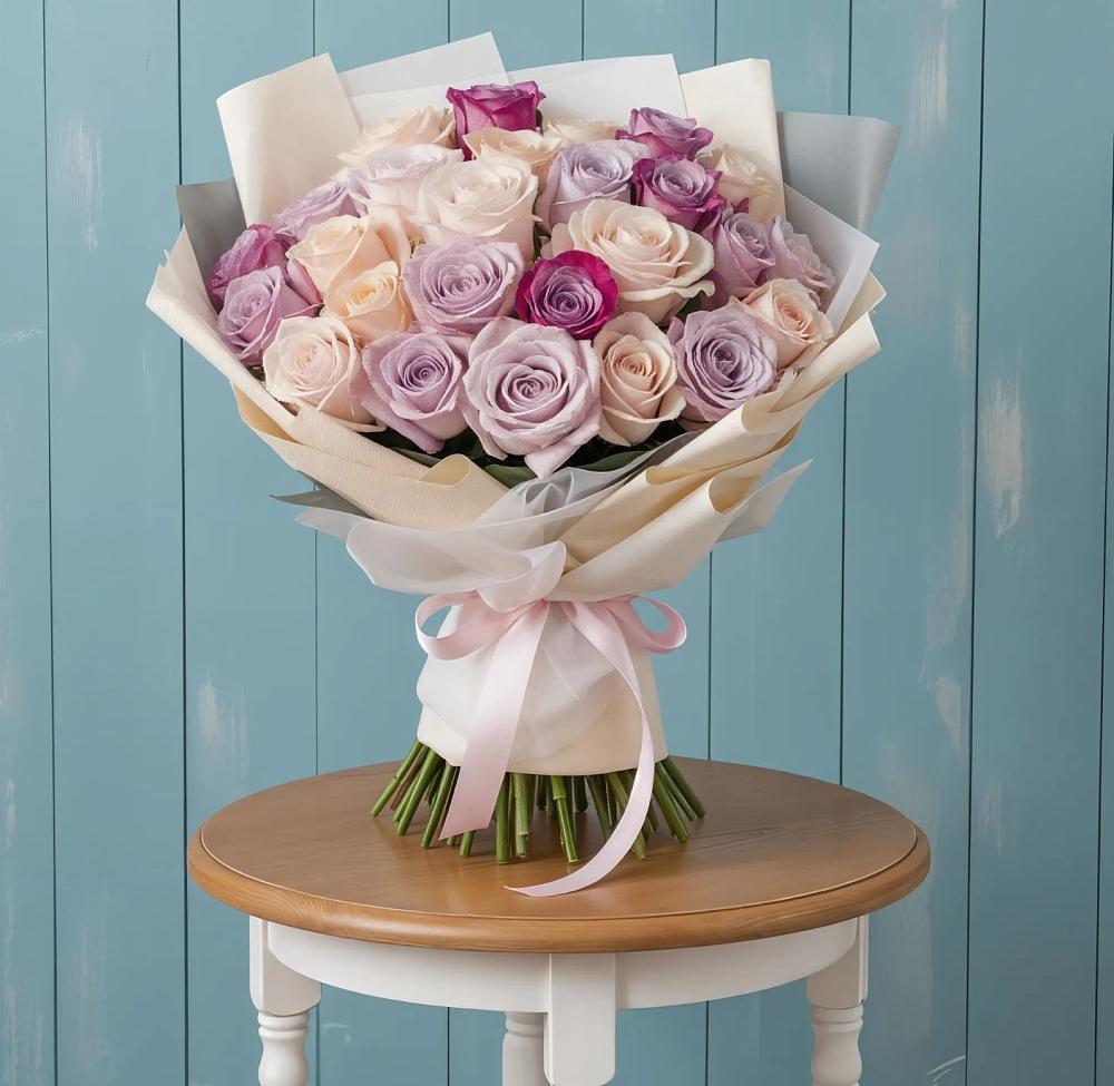 Букет цветов из: Розы в Боровихе