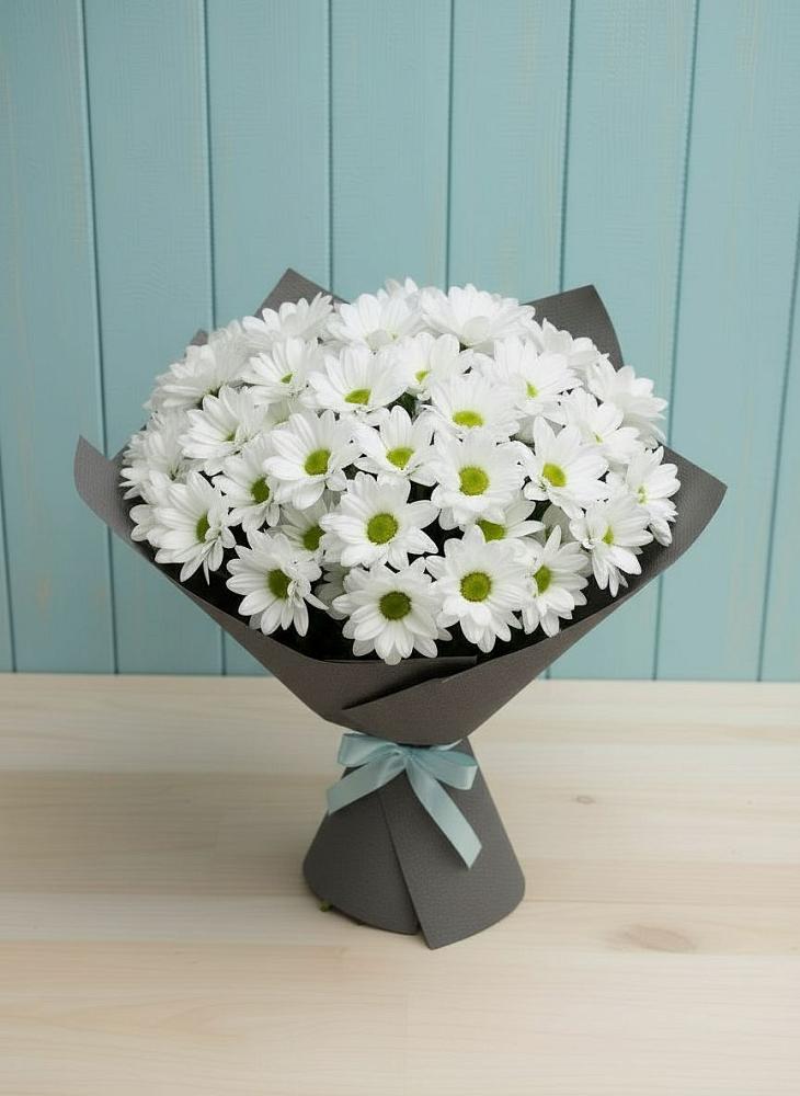 Букет цветов из: Хризантемы в Боровихе