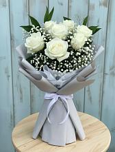 Букет цветов из:  Розы в Боровихе