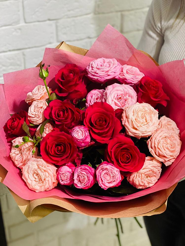 Букет цветов из: Розы в Боровихе