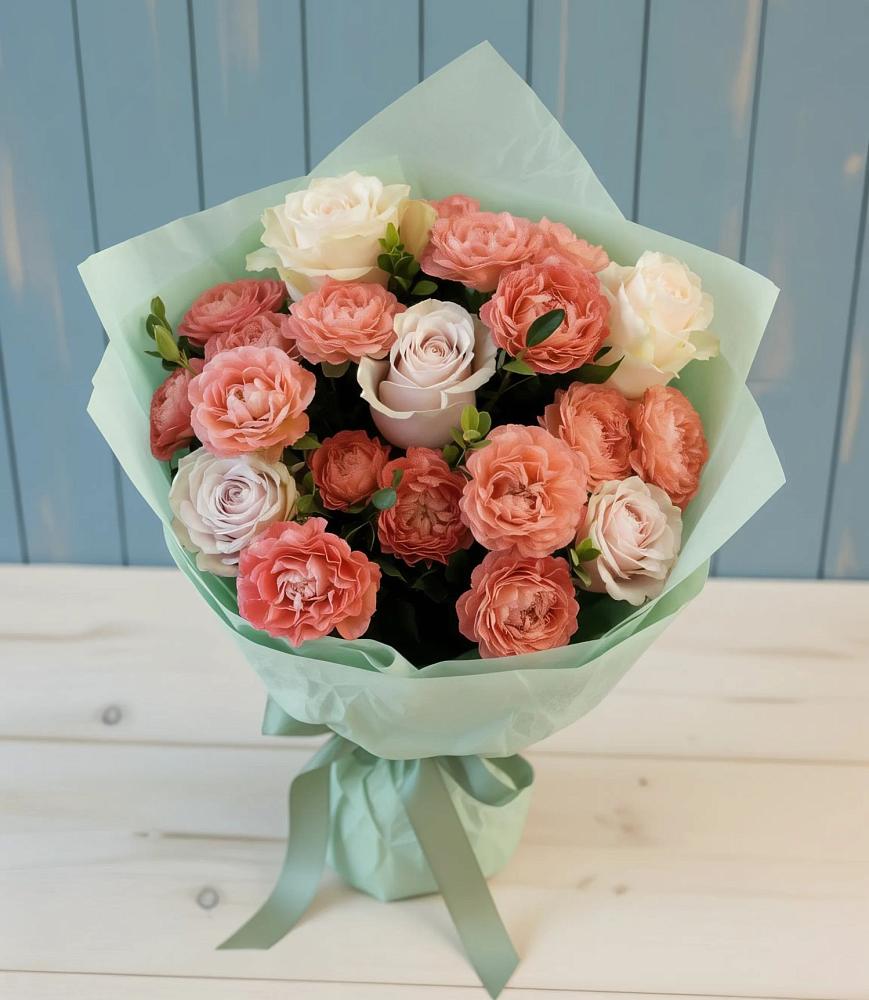 Букет цветов из: Розы в Боровихе