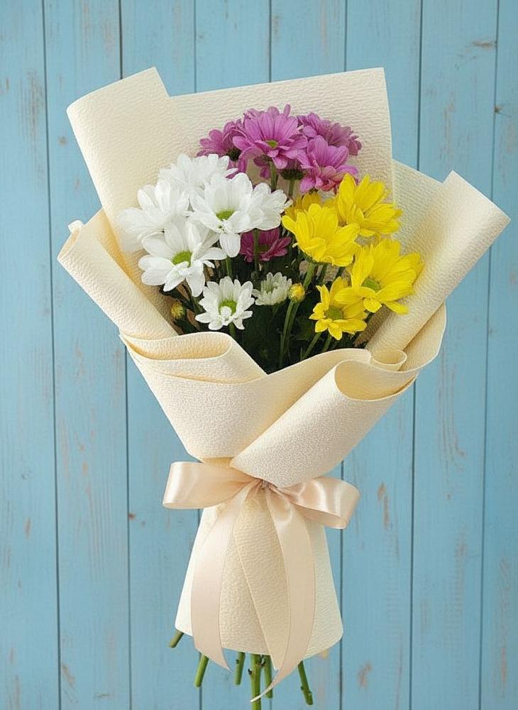 Букет цветов из: Хризантемы в Боровихе