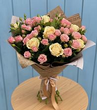 Букет цветов из:  Розы в Боровихе