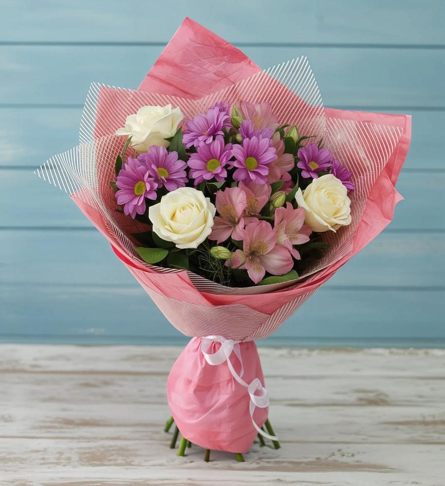 Букет цветов из: Герберы в Боровихе