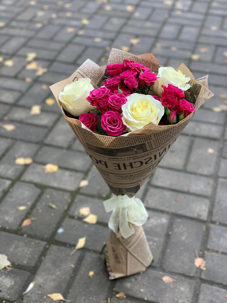 Букет цветов из: Розы в Боровихе