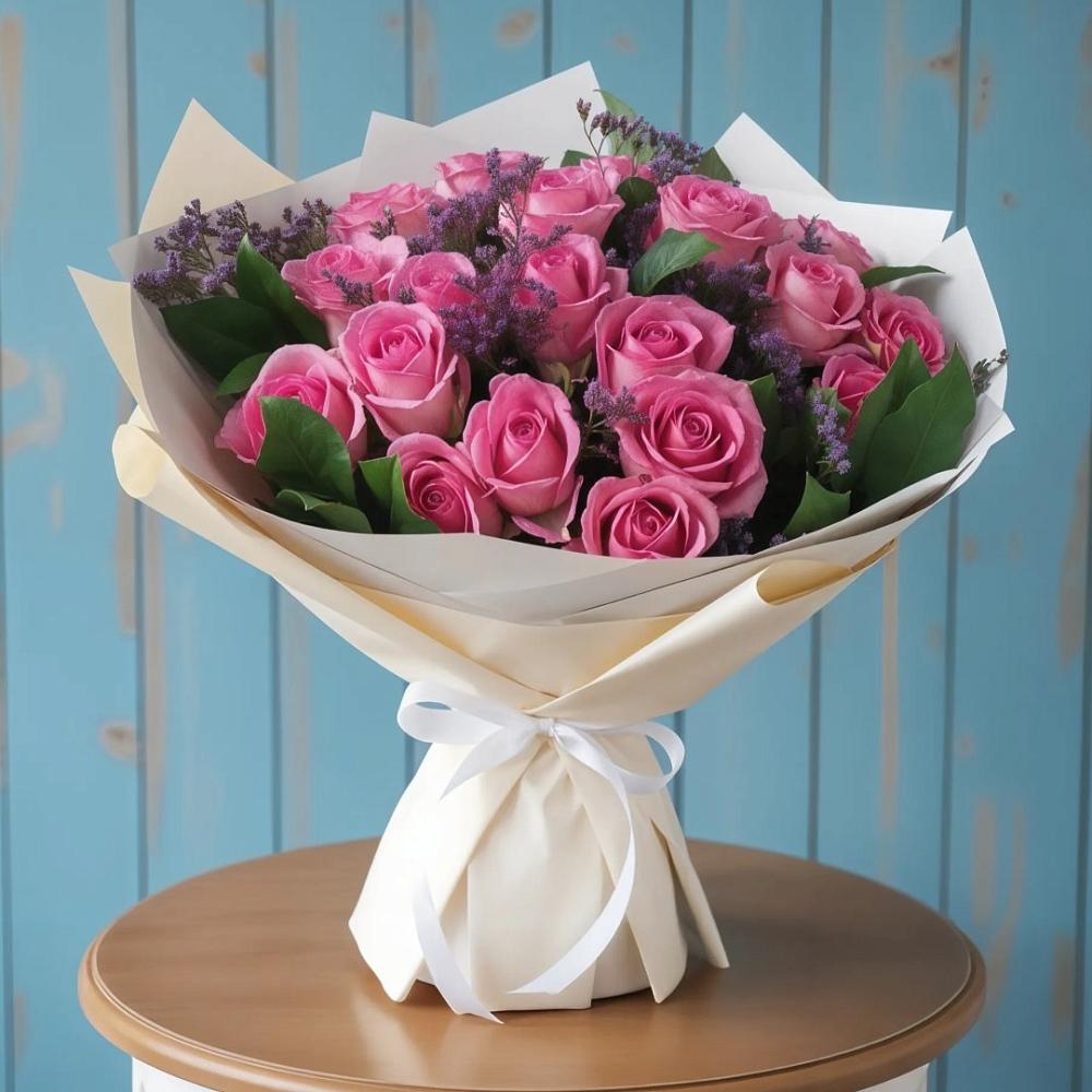 Букет цветов из: Розы в Боровихе