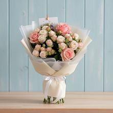 Букет цветов из:  Розы в Боровихе