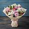 Букет цветов из: Хризантемы, Альстромерии и Розы в Боровихе